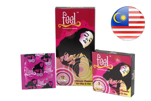Bao cao su Feel 4 in 1 xuất xứ từ Malaysia
